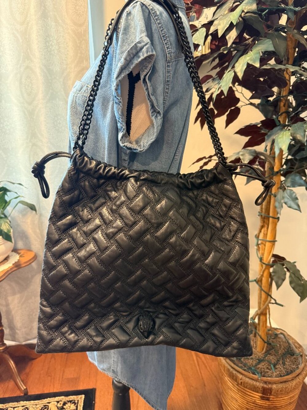 Kurt Geiger Kensington Drawstring Bag